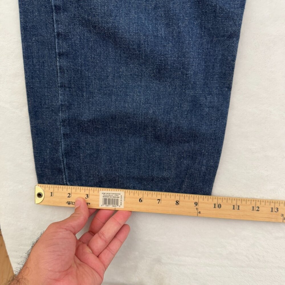 Levis 569 Jeans Mens 38x30 (40x29) Blue Loose Fit Straight Leg Whisker - Picture 8 of 13